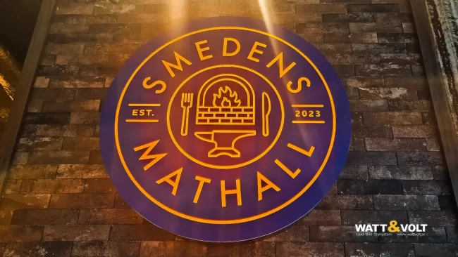 Invigning av Smedens Mathall