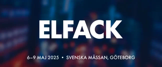 Elfack 2025 - Watt & Volt Ställer ut!