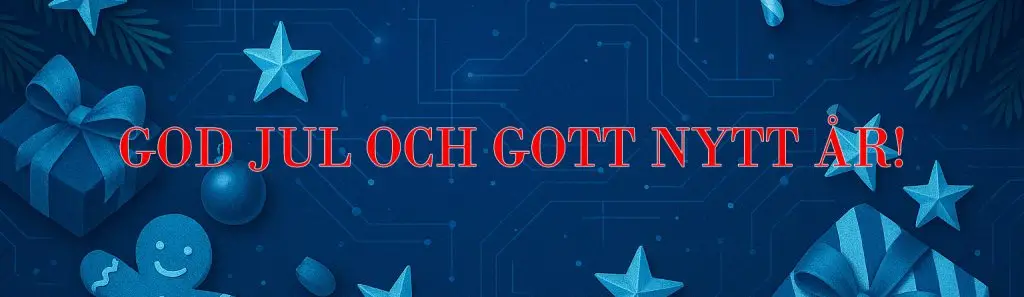 God jul önskar vi på Watt & Volt!